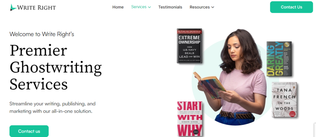 WriteRight's Book Writing Services 